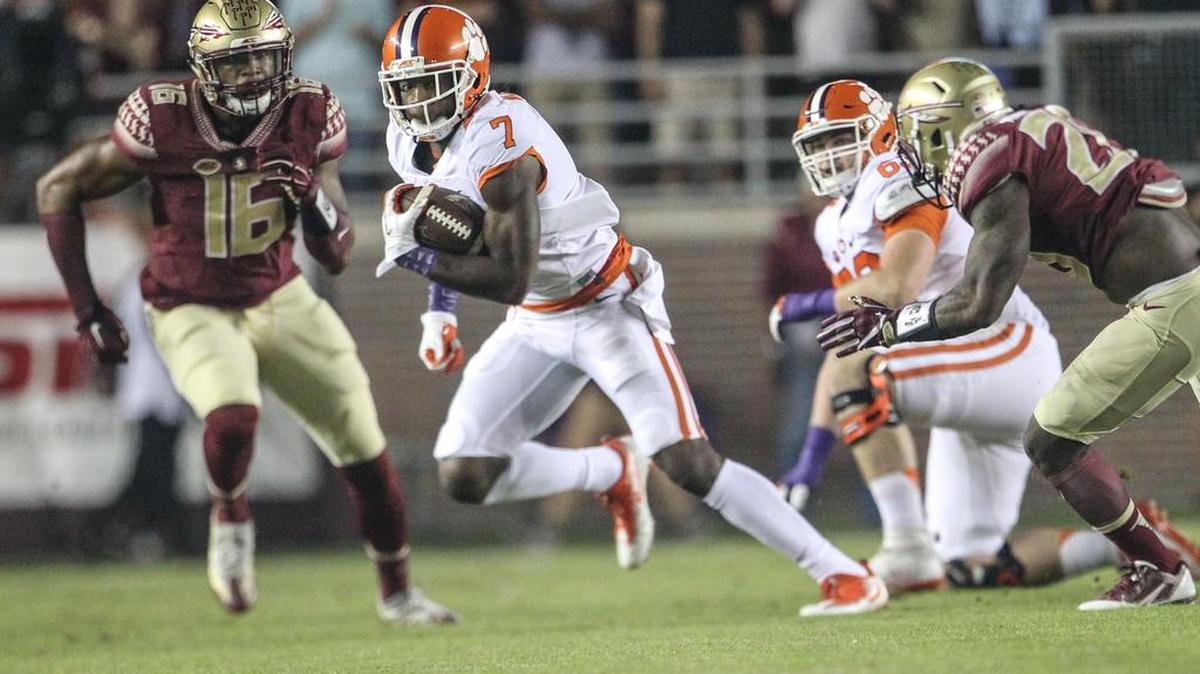 Clemson’s Mike Williams has rebounded from a neck injury last year to be one of the top receivers in the country.