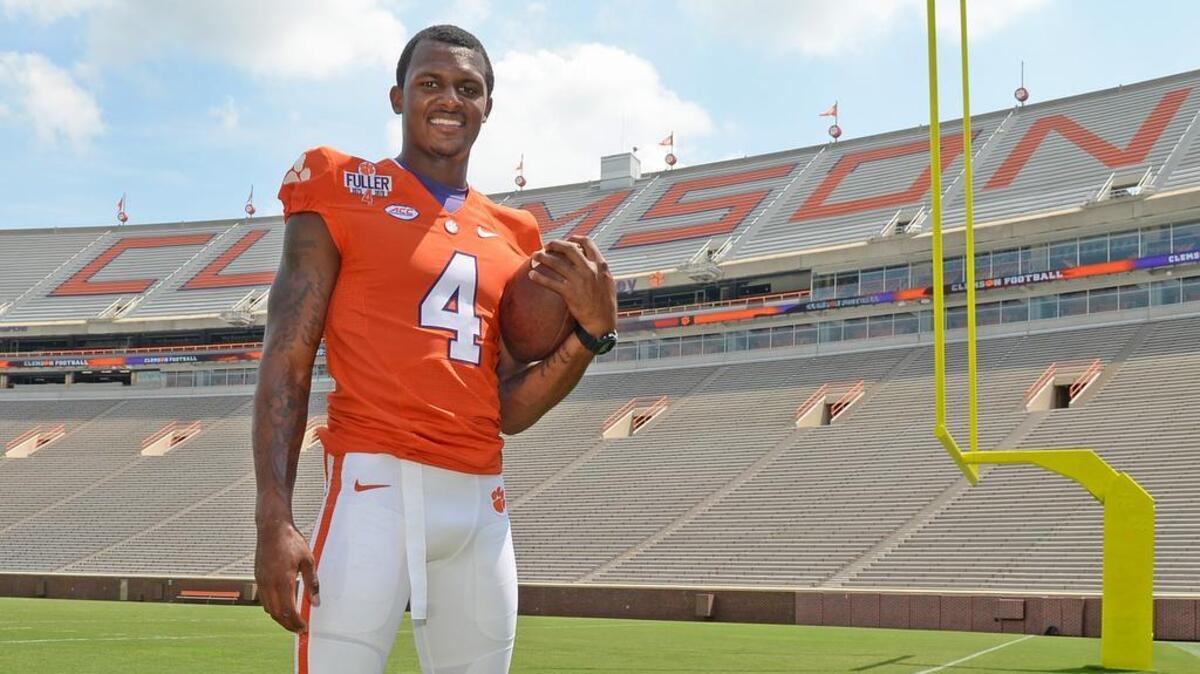 Clemson quarterback Deshaun Watson
