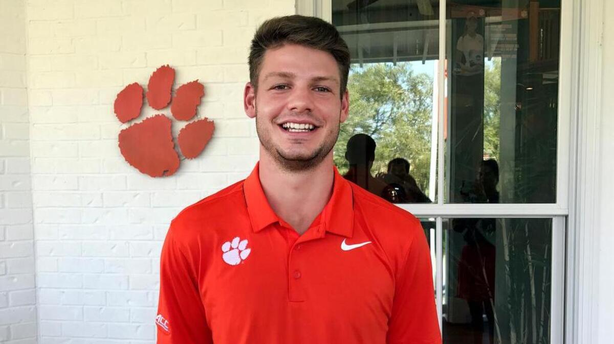 Clemson golfer Doc Redman