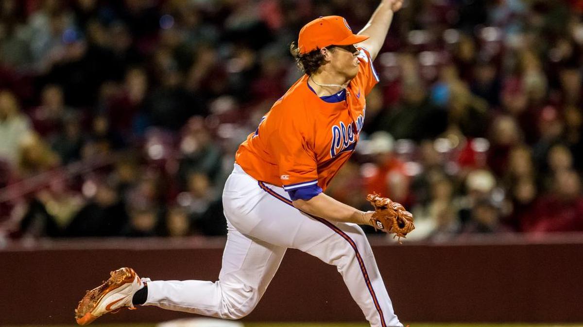 Jacob Hennessy pitched seven strong innings for Clemson Friday afternoon against Georgia Tech.