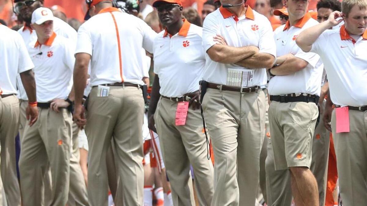 
Clemson coach Dabo Swinney
