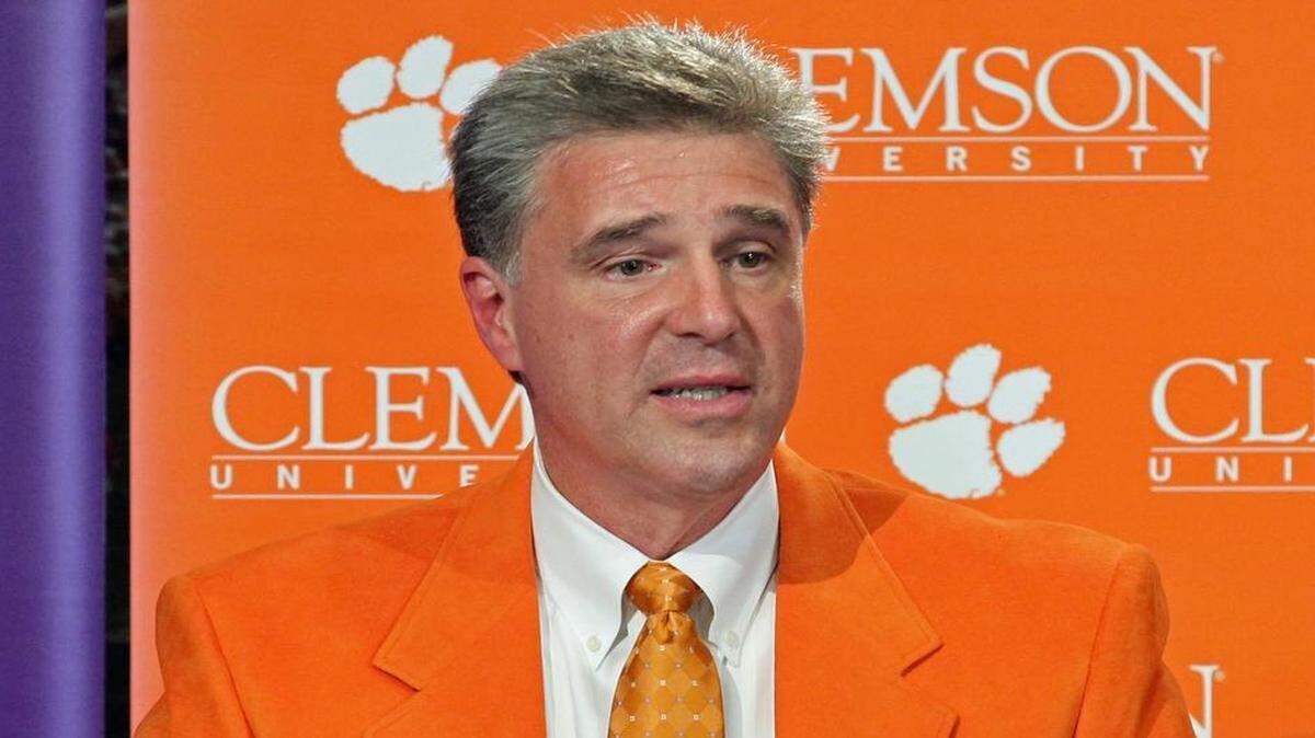 Clemson athletics director Dan Radakovich