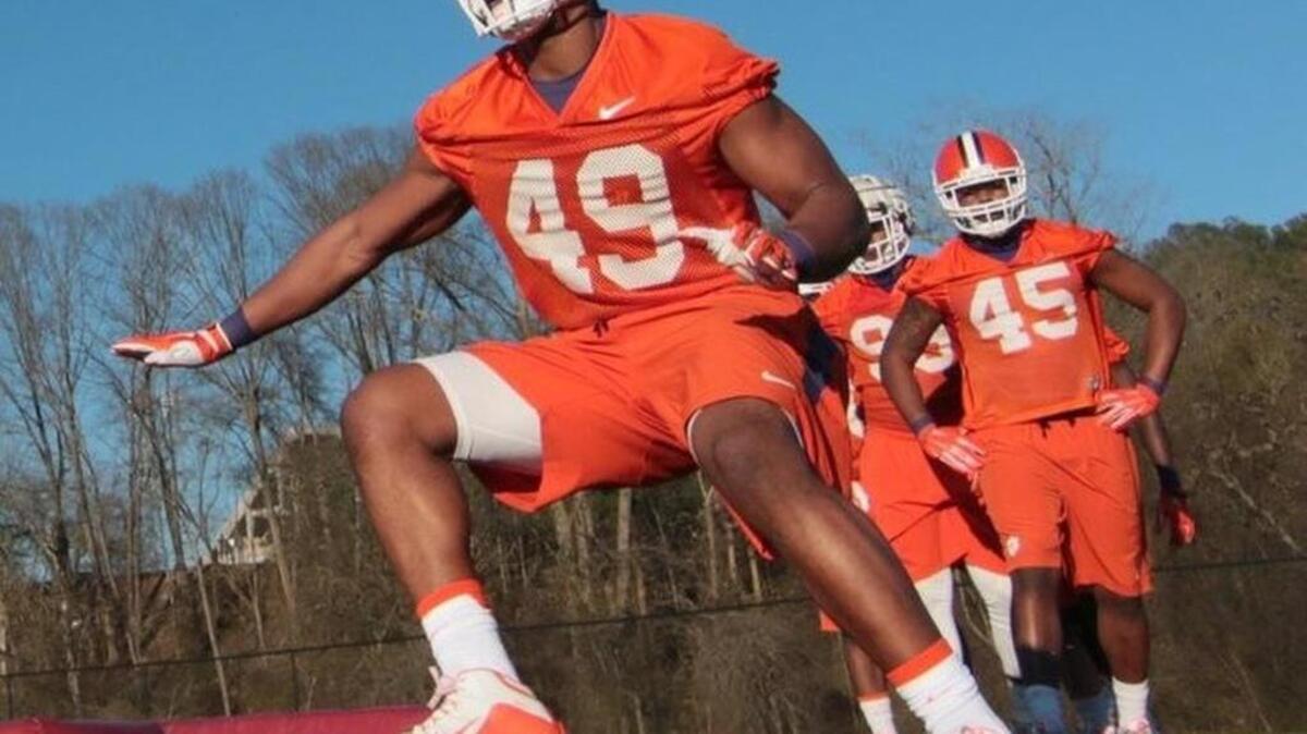 The emergence of Richard Yeargin could sustain the high level of play eastablished by Clemson’s pass rushers.