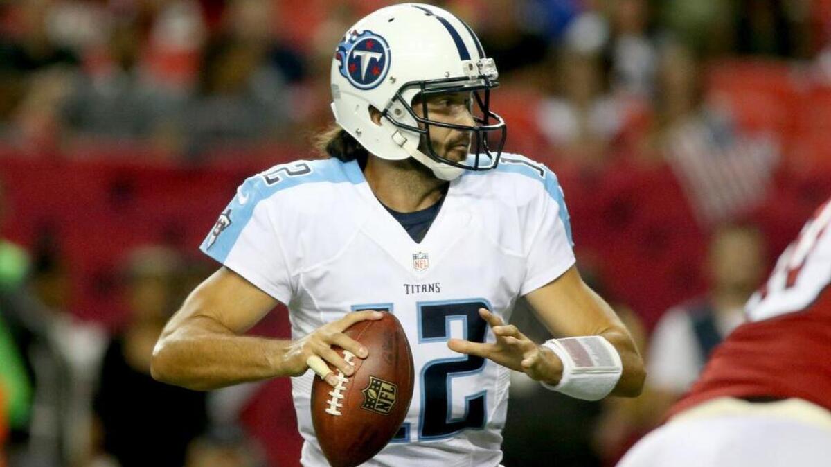 
Tennessee Titans quarterback Charlie Whitehurst (12)
