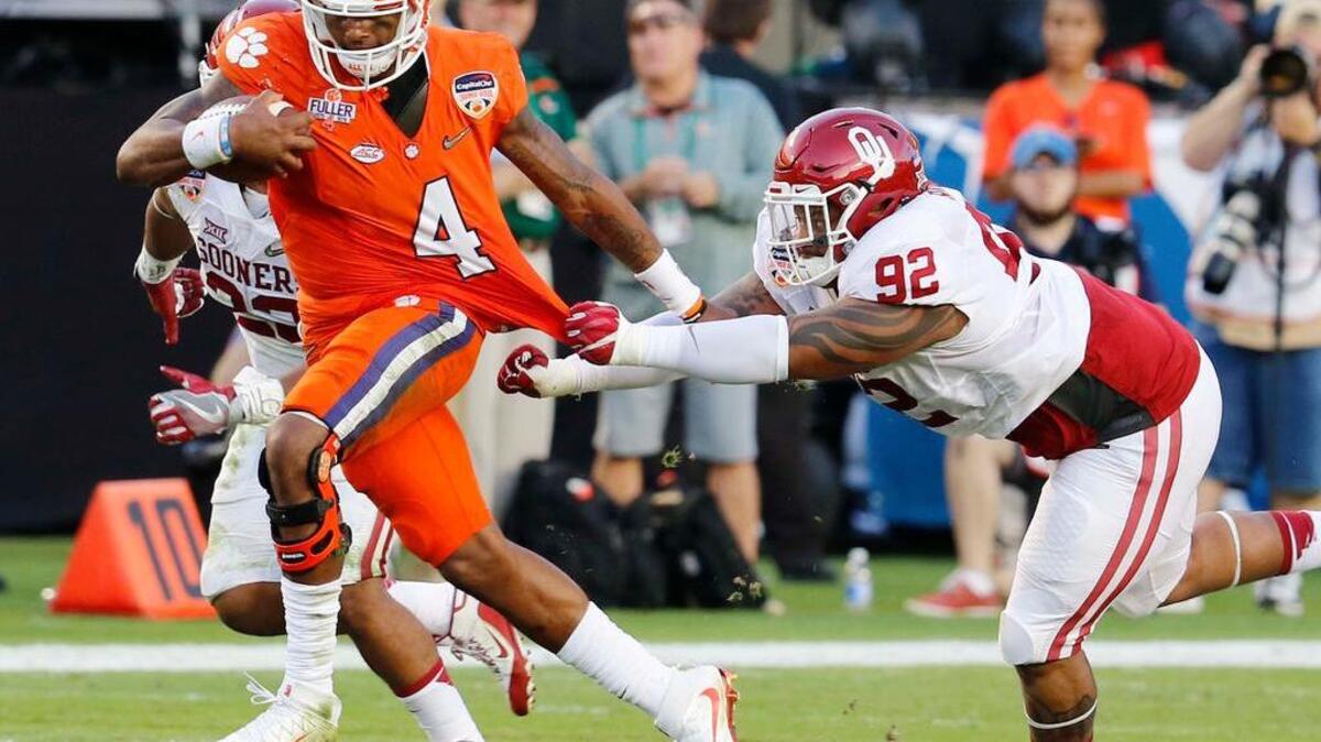 Clemson’s Deshaun Watson was a Heisman Trophy finalist and has Clemson playing for the national title on Jan. 11.