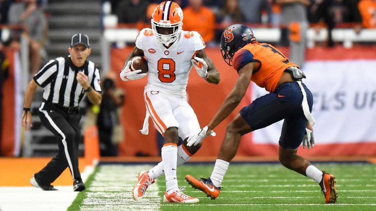 Clemson receiver Deon Cain has yet to emerge as the Tigers’ deep threat.