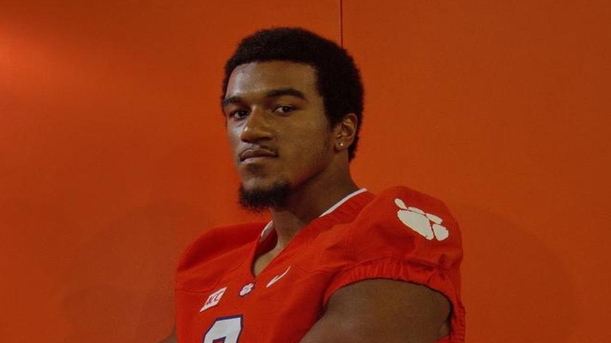 
Clemson's Vic Beasley photographed during Media Day at Memorial Stadium. 
