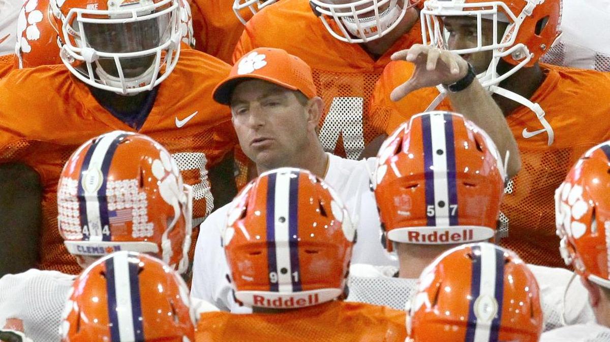 Dabo Swinney and Clemson hold their spring game at 2:30 p.m. Saturday.