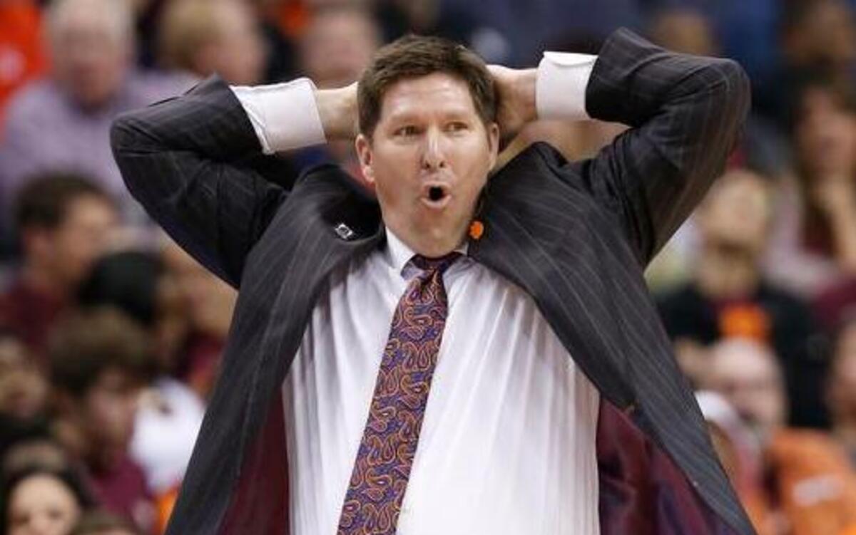 Clemson coach Brad Brownell reacts to a call earlier this season. Brownell and the Tigers saw their season end Sunday without a postseason invitation to the NCAA Tournament or NIT.