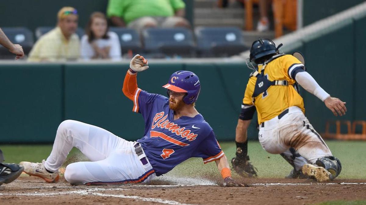 Clemson infielder Grayson Byrd