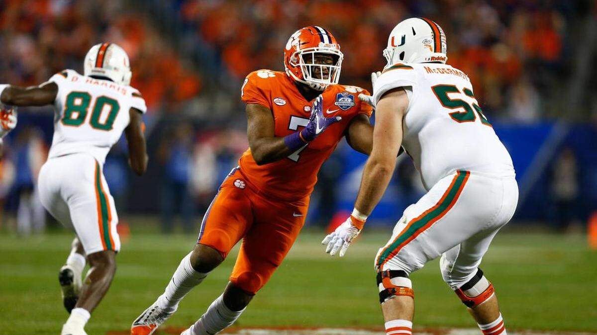 Clemson defensive end Austin Bryant is back for his senior season.