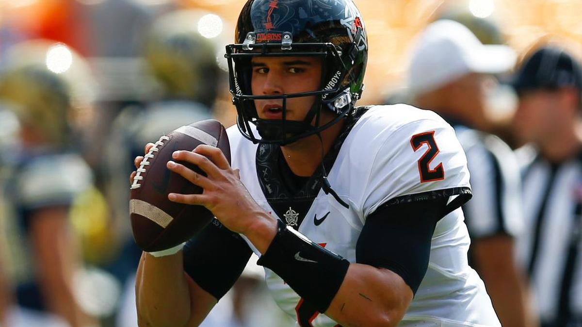 Oklahoma State quarterback Mason Rudolph