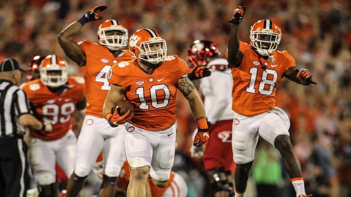 Linebacker Ben Boulware, who came up with a Louisville fumble that set up a touchdown drive in Clemson’s win this season, and his Tigers teammates want revenge against NC State for their sloppy performance this past season.