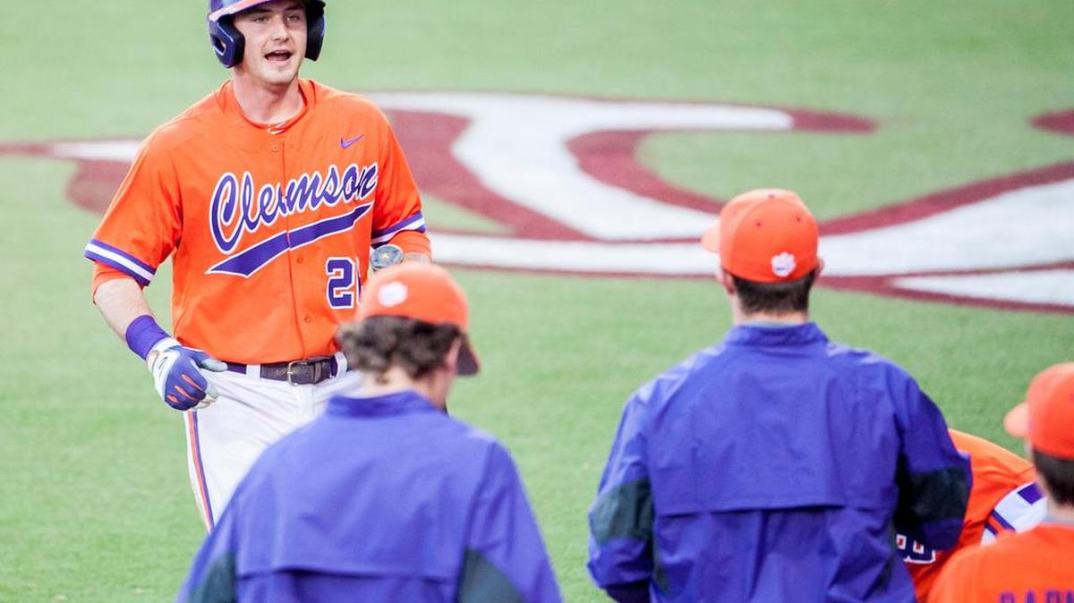 Clemson outfielder Reed Rohlman