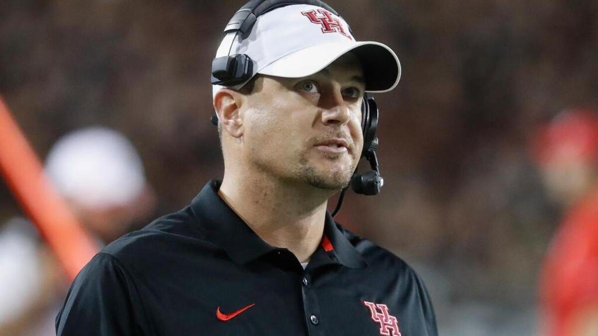 Houston coach Tom Herman