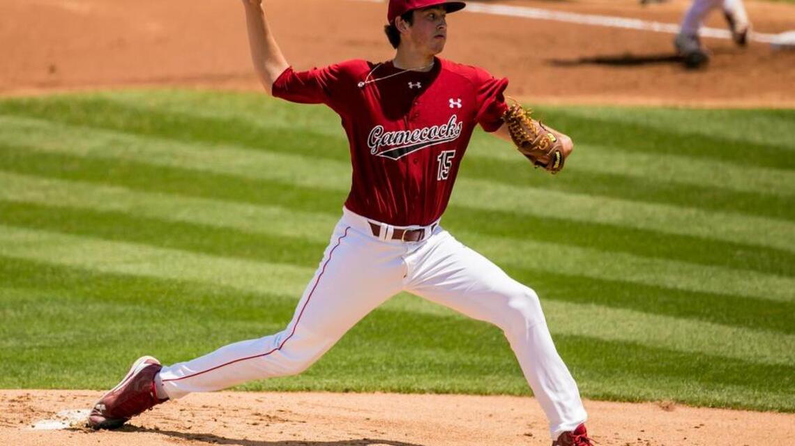 Freshman pitcher Adam Hill dazzles as Gamecocks rout Missouri