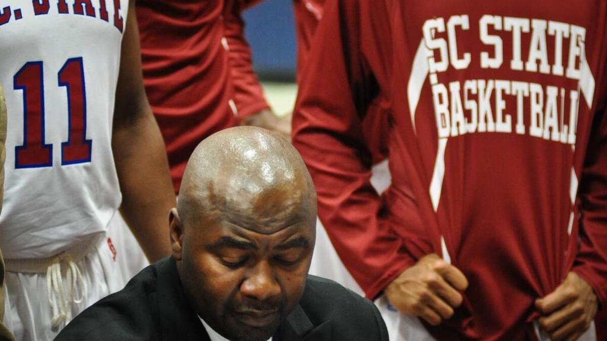 Murray Garvin took over as basketball coach at S.C. State with eight games remaining in the 2012-13 season.