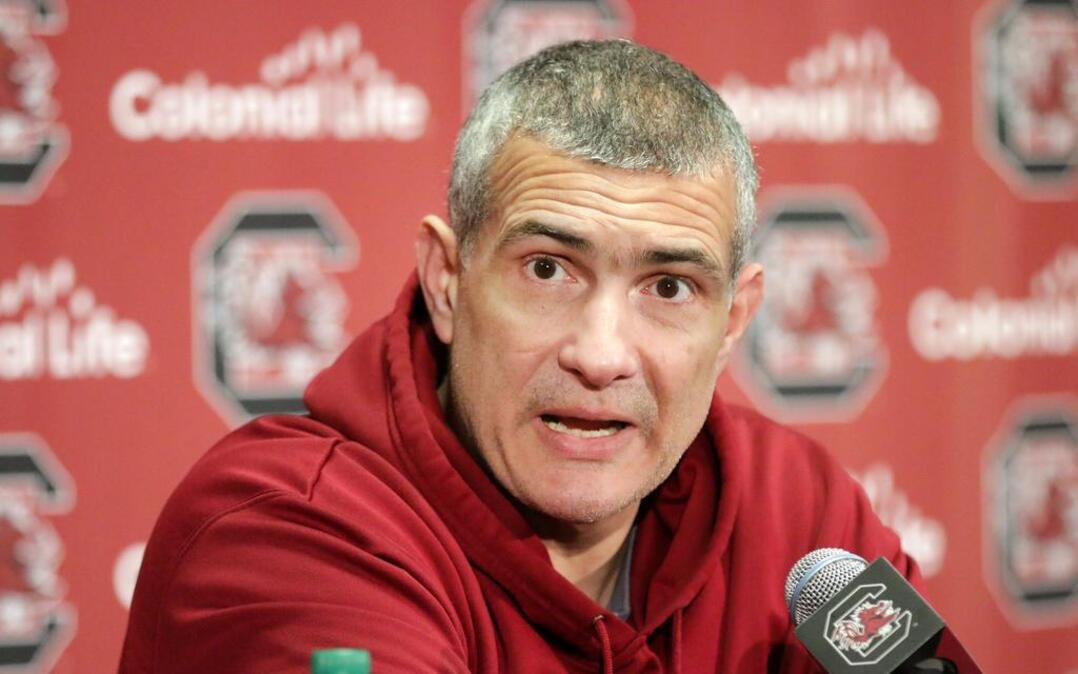 South Carolina basketball coach Frank Martin