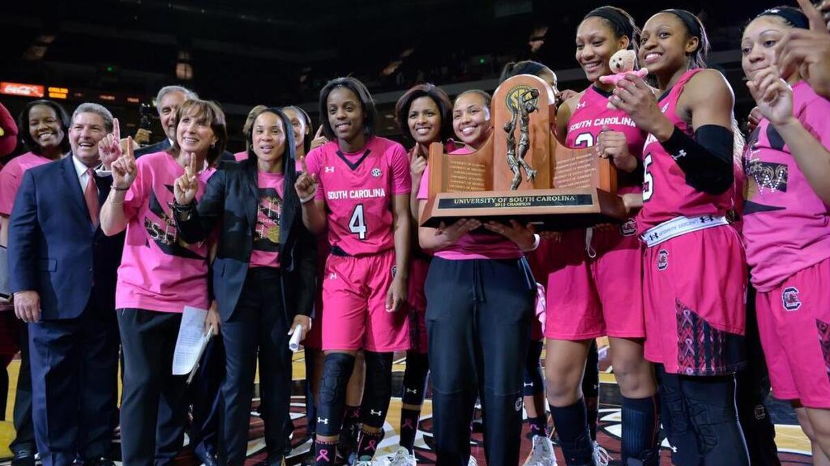 The Gamecocks have a third consecutive No. 1 seed in the SEC tournament.