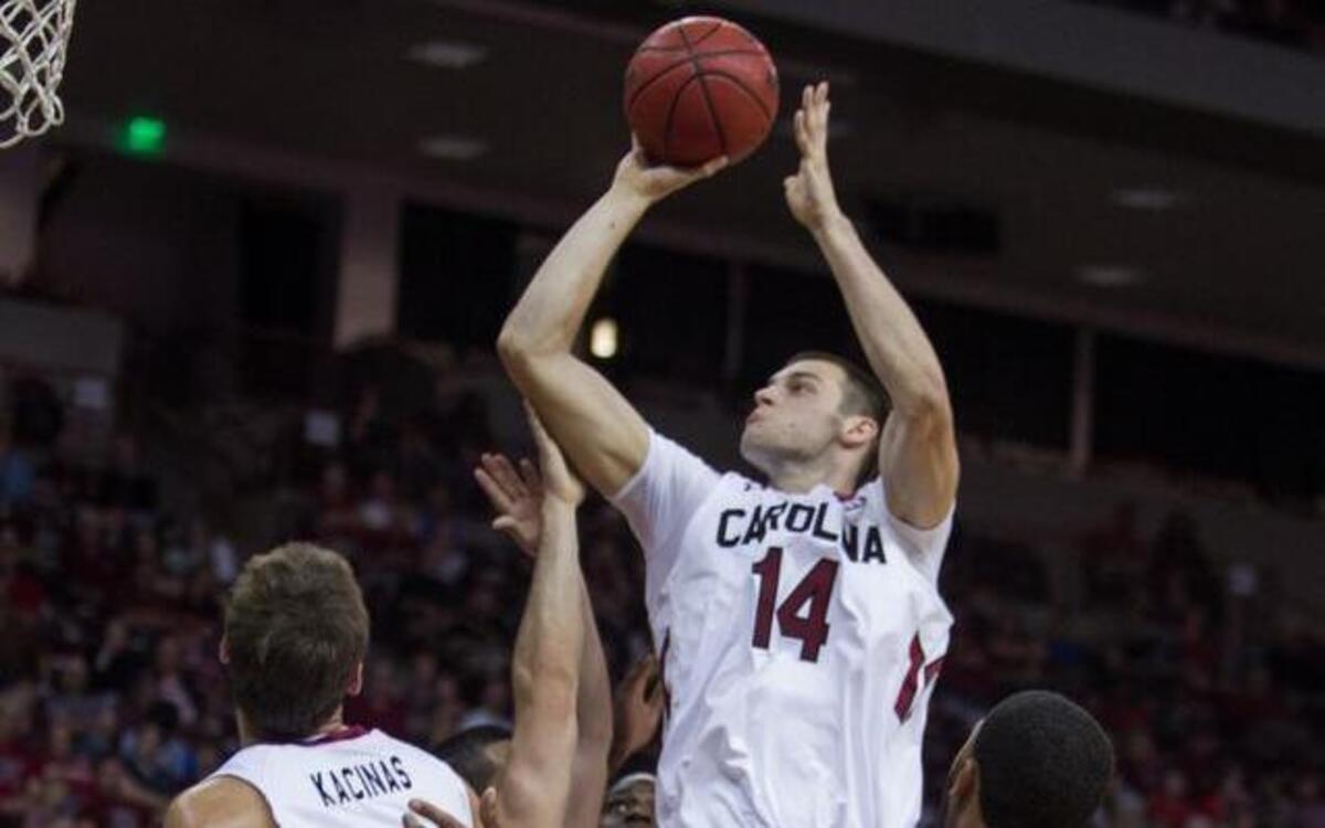 South Carolina’s Laimonas Chatkevicius said the Gamecocks are not focused on the hype surrounding their 15-0 start to the season.