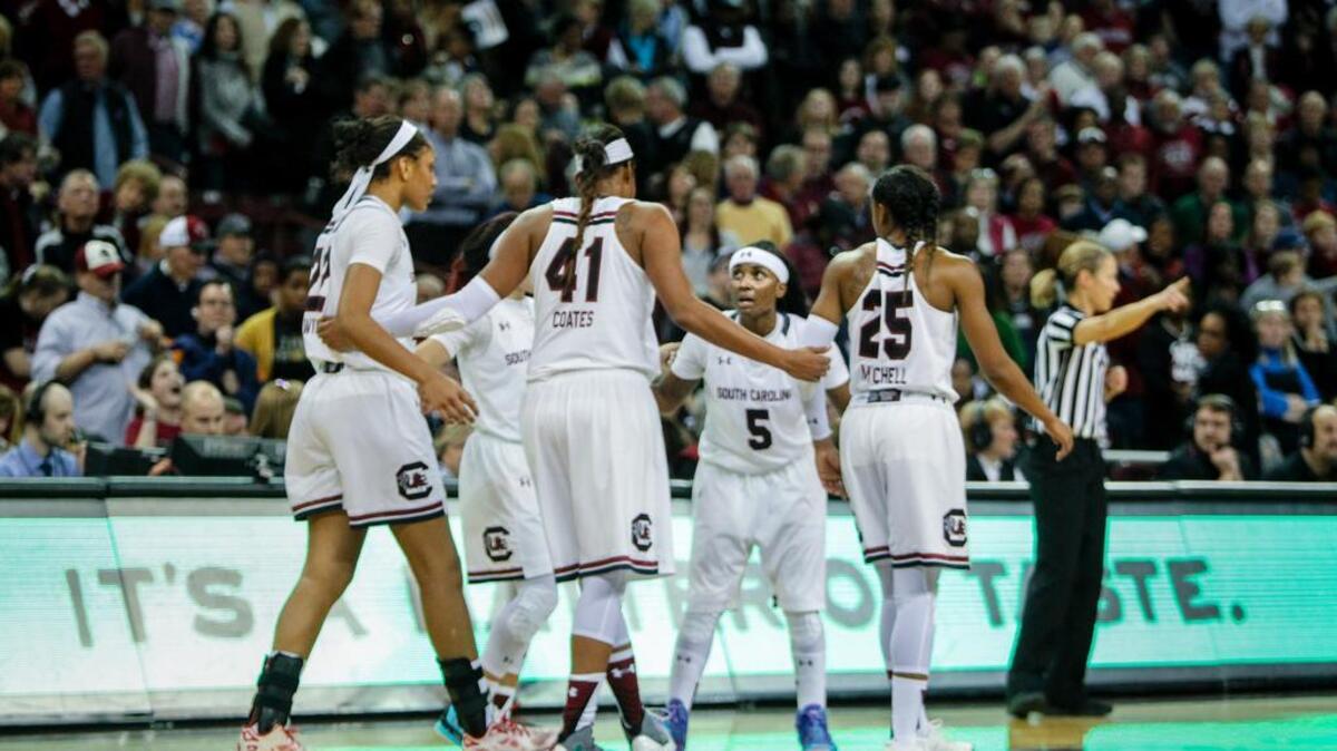 South Carolina is in great position for its third straight No. 1 seed in the SEC tournament.