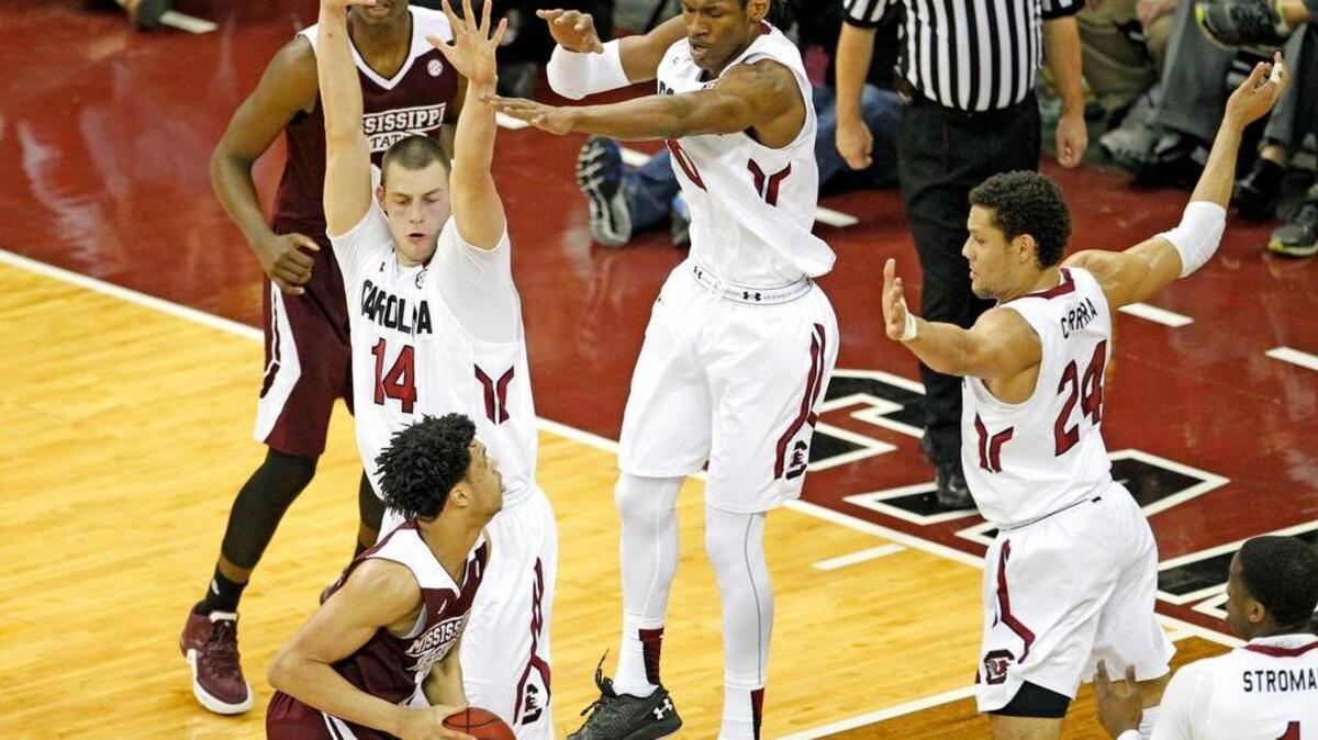 USC is still in contention for a top-four spot in the SEC tournament.