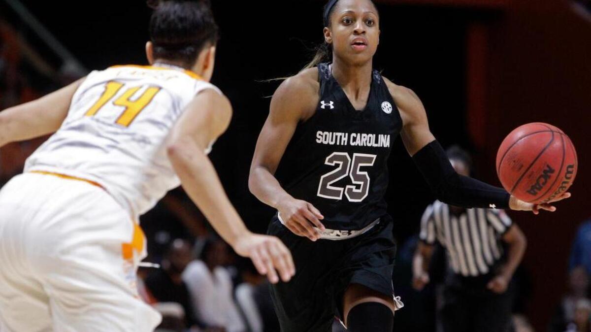 Tiffany Mitchell and the Gamecocks are the SEC tournament’s top seed for the third straight season.