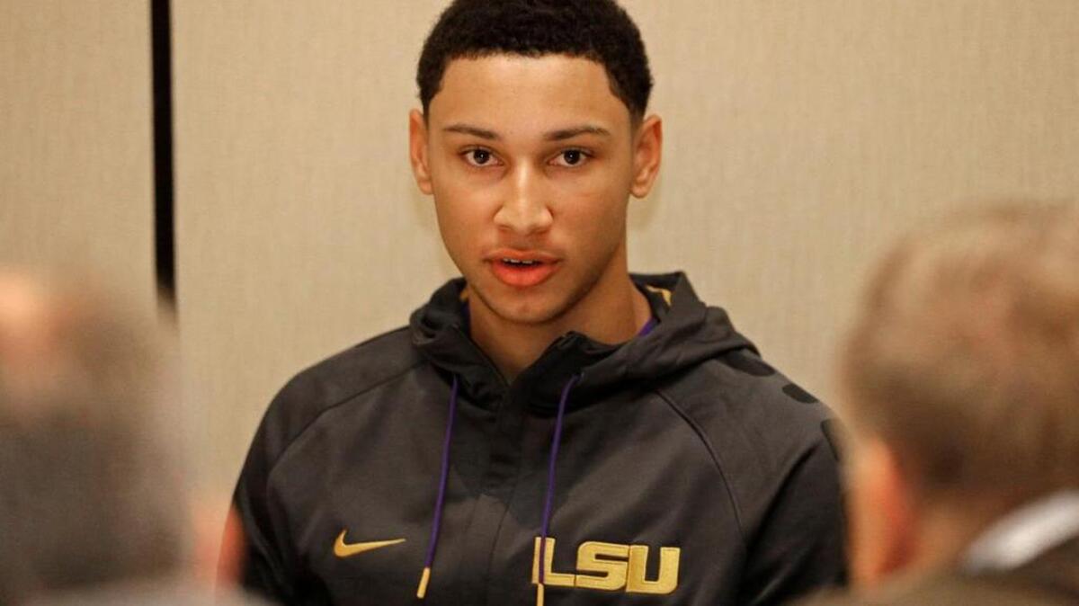 Ben Simmons has the most hype of an LSU basketball player since Shaquille O’Neal.