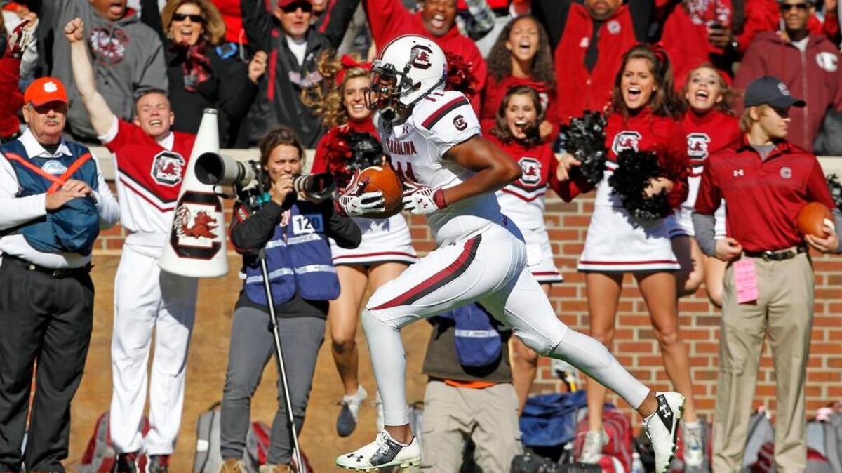 
South Carolina Gamecocks wide receiver Pharoh Cooper (11) 
