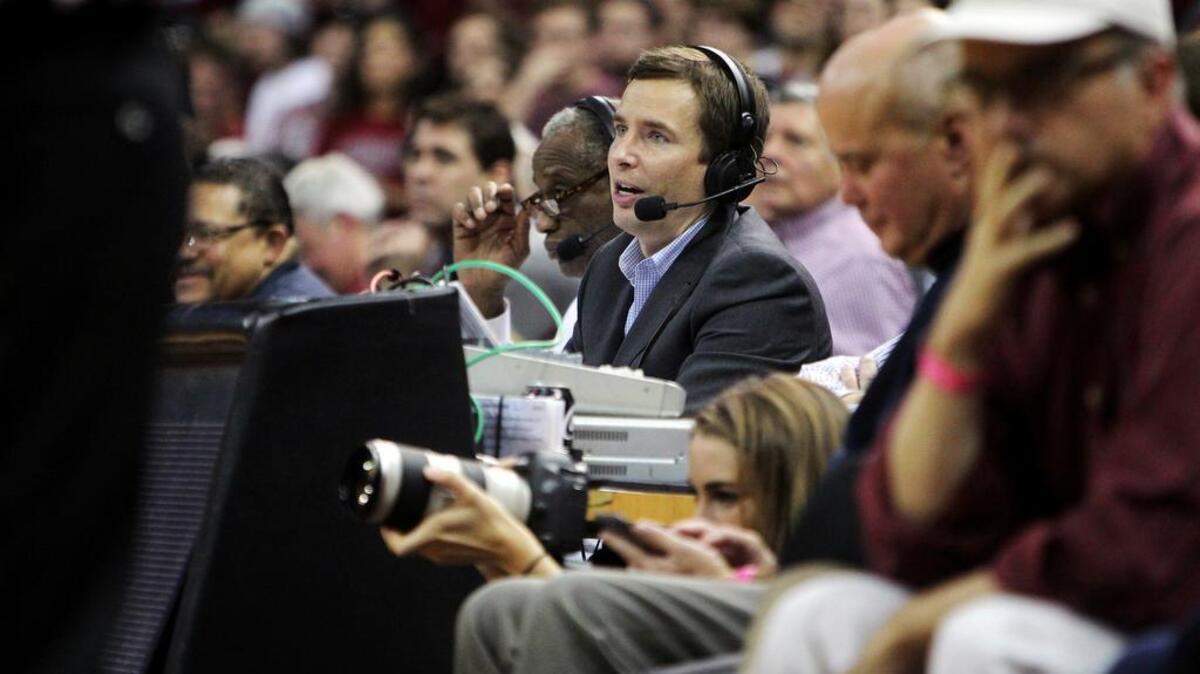 Voice of the Gamecocks Andy Demetra describes the action during USC’s game against Mississippi State.