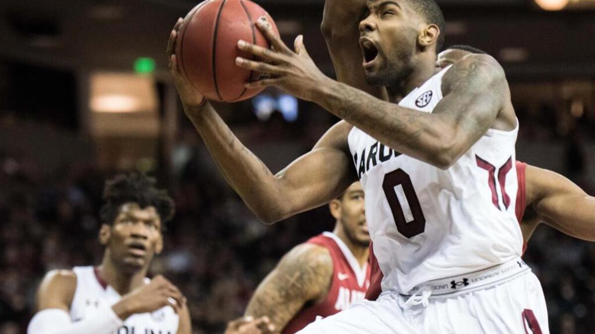 Sindarius Thornwell and USC are looking to lock in a top-four seed in the SEC tournament.