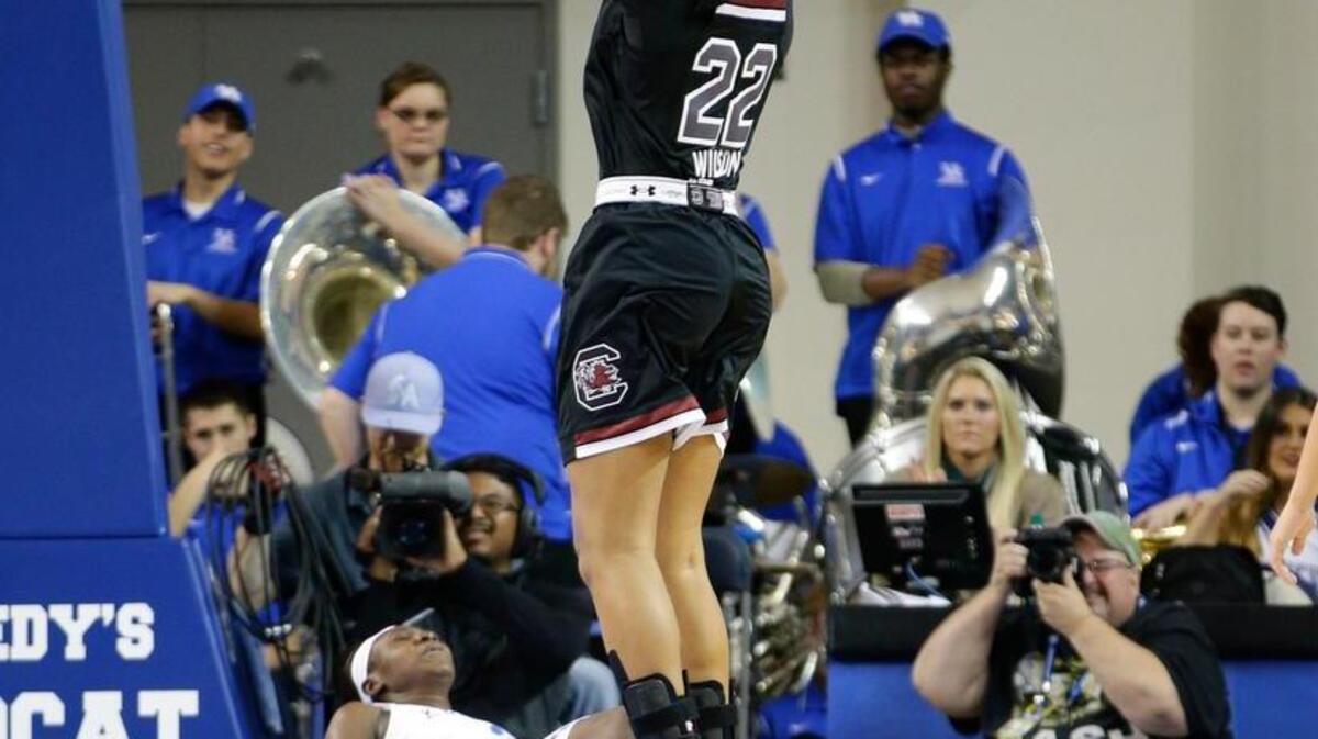 A’ja Wilson shot South Carolina past Kentucky on Thursday.