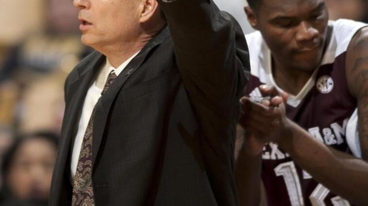 Billy Kennedy has the Aggies tied for first place.