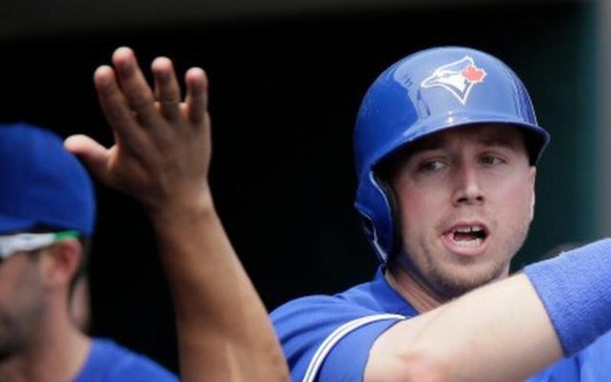 
Toronto Blue Jays’ Justin Smoak 
