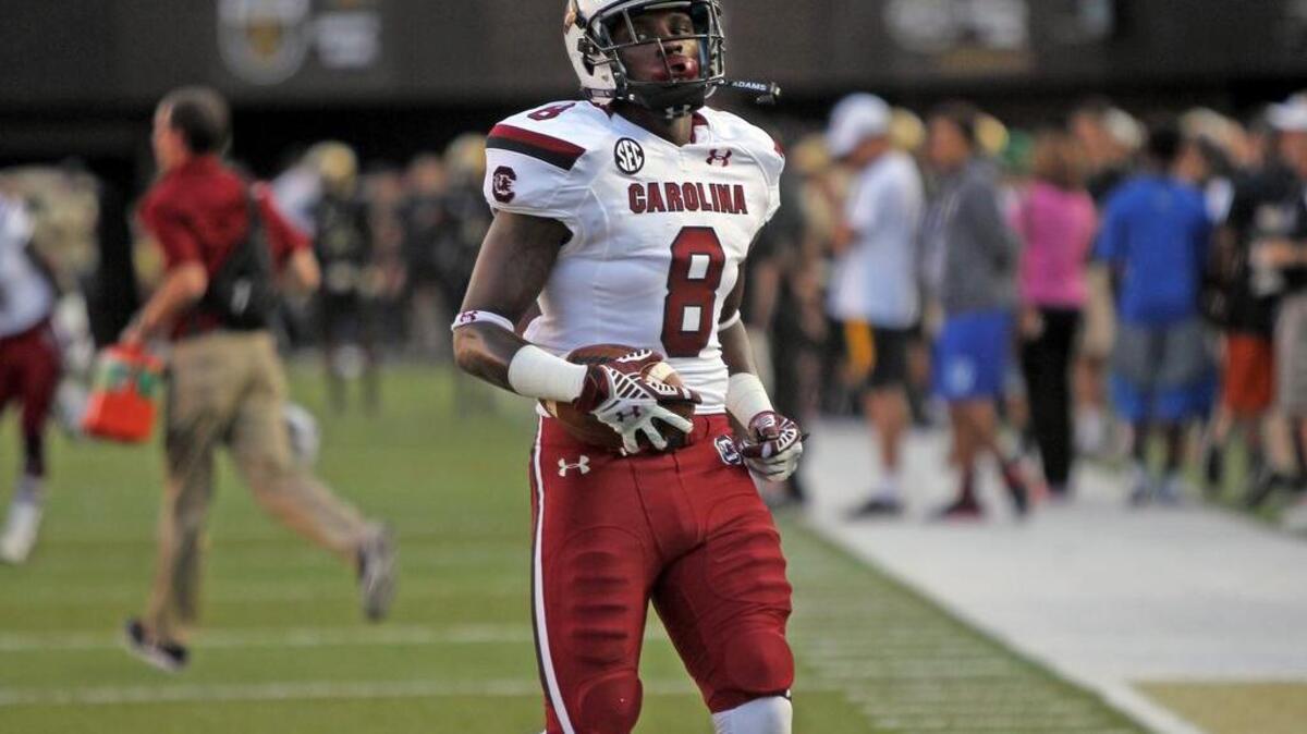 
South Carolina wide receiver Shamier Jeffery.
