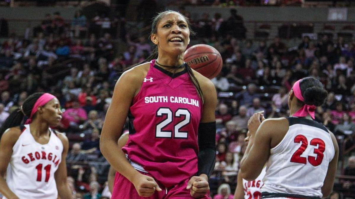 A’ja Wilson finished a banner year with two SEC superlative awards.