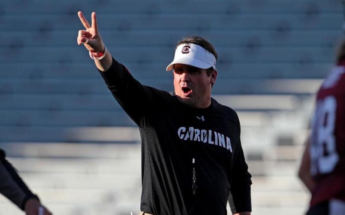 South Carolina head coach Will Muschamp