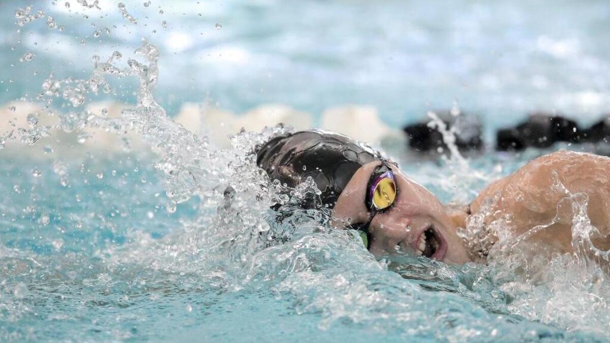 USC freshman freestyle swimmer Edith Lingmann.