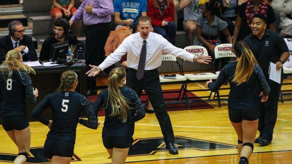 Former South Carolina head volleyball coach Scott Swanson