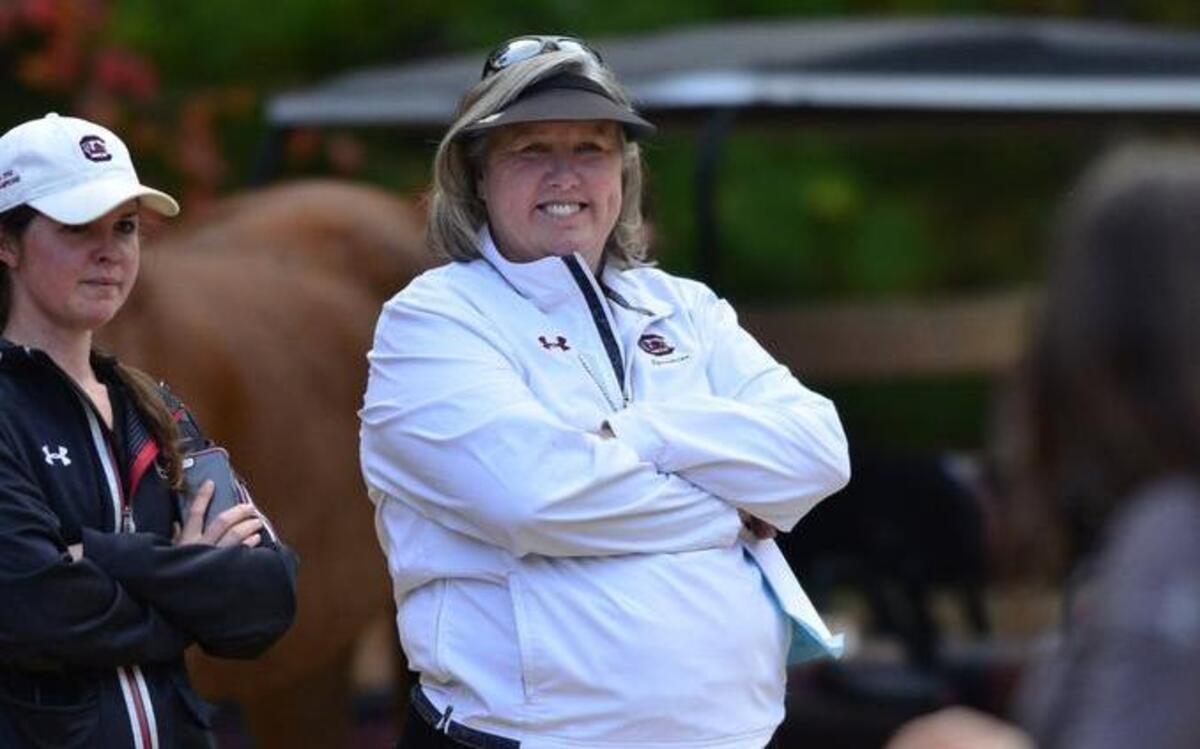 
South Carolina equestrian coach Boo Major
