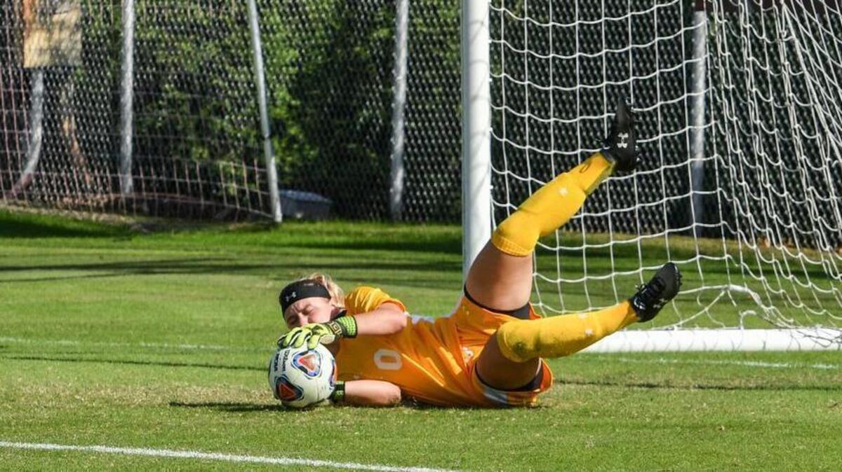USC's Goalkeeper Mikayla Krzeczowski