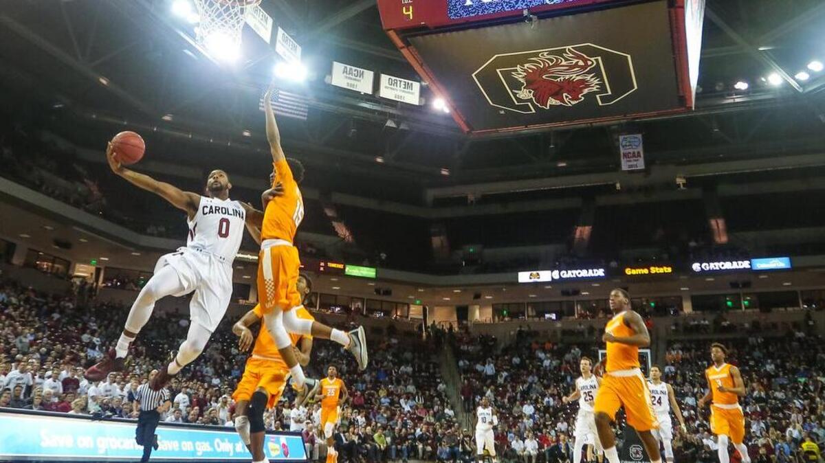 Colonial Life Arena.