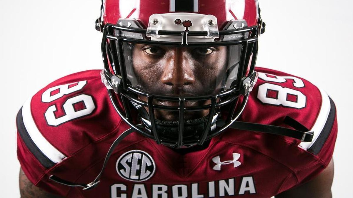 South Carolina wide receiver Bryan Edwards