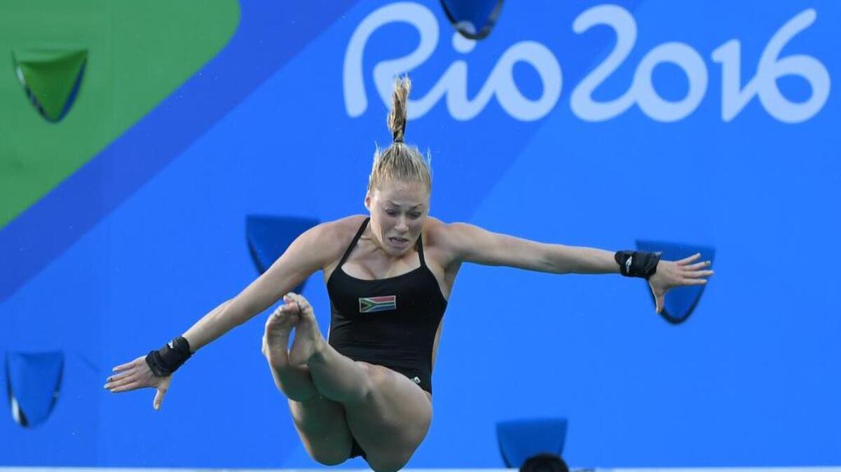 Julia Vincent at the Rio 2016 Summer Olympic Games.