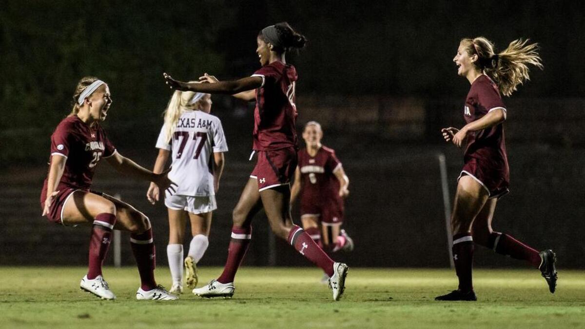The South Carolina women’s soccer team earned a first round home game in the NCAA Tournament.