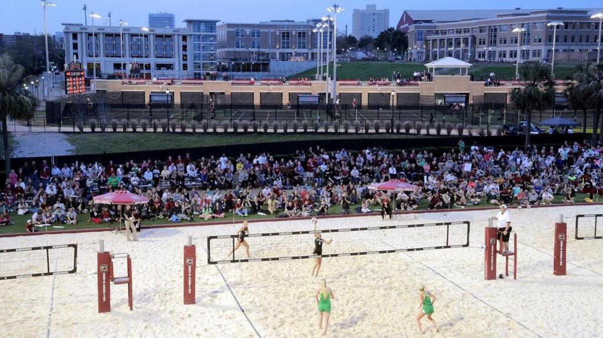 South Carolina beach volleyball earned its first NCAA Tournamen berth on Sunday.