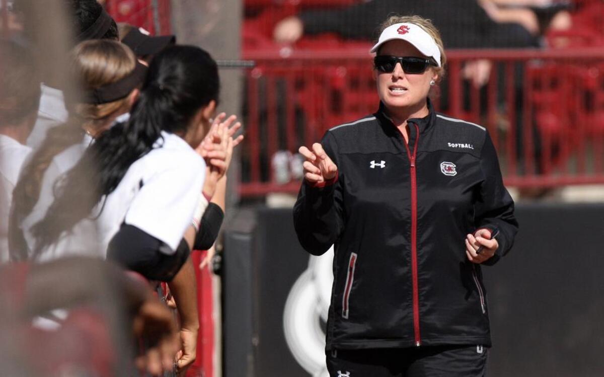South Carolina softball coach Beverly Smith