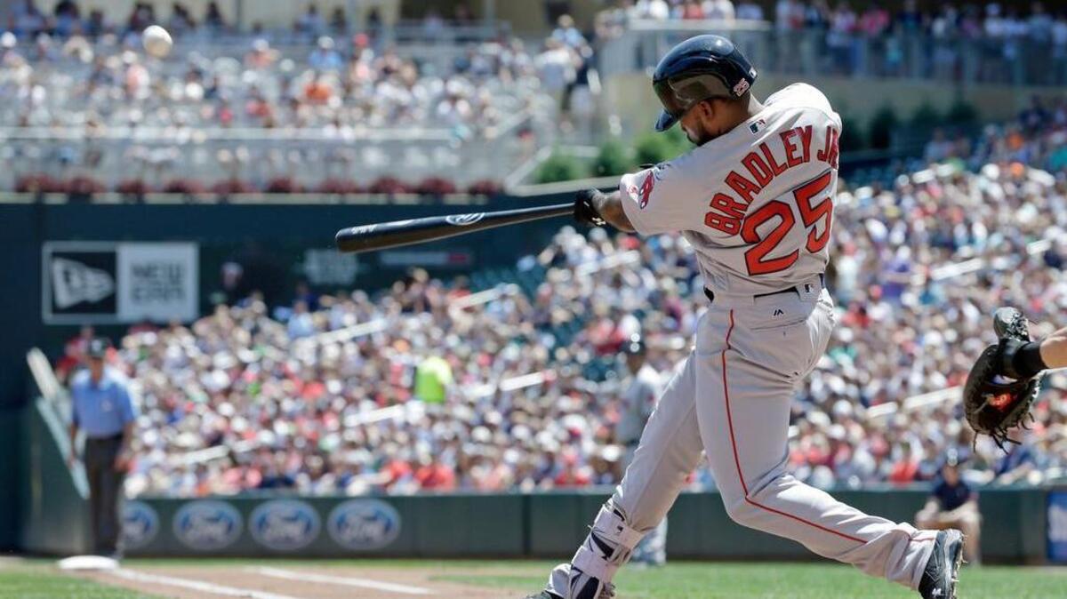 Jackie Bradley Jr. has already set career highs in triples, homers and RBIs.