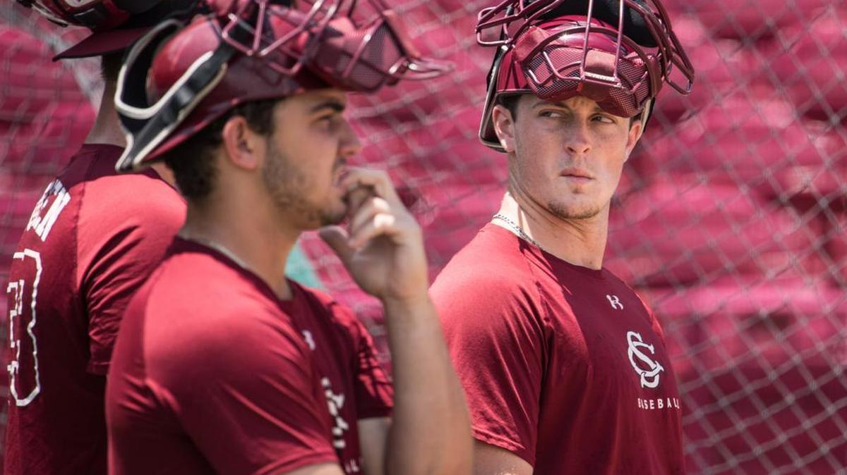 South Carolina catcher Hunter Taylor