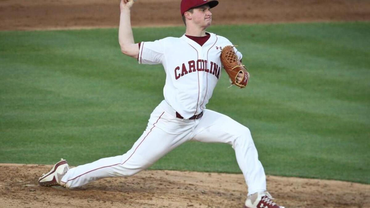 Sophomore pitcher Clarke Schmidt has positioned himself to be South Carolina’s Opening Day starter.